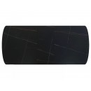 Стол обеденный SIGNAL VECTOR Ceramic черный/черный 180-220/90